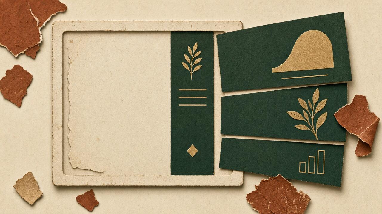 Example illustration of a layout being refreshed. It is not a client's old website.